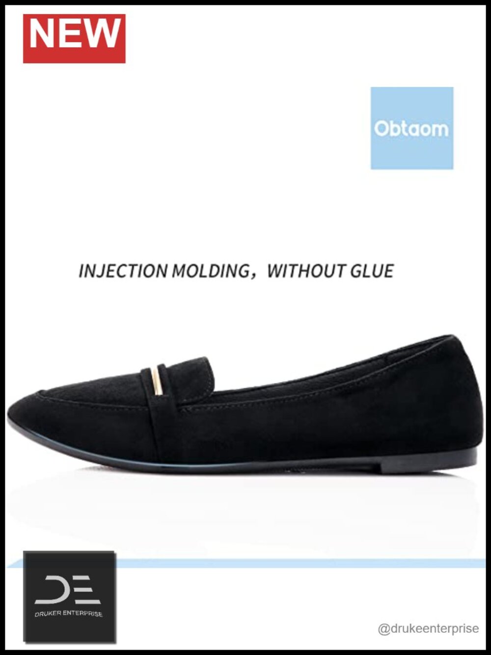 Faux Suede Pointy Toe Loafer Flats Comfortable Work Shoes Penny Loafer Slip On